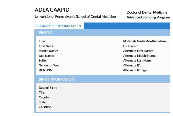 CAAPID application review